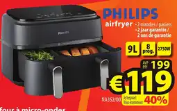 ElectroStock Philips airfryer NA352/00 aanbieding