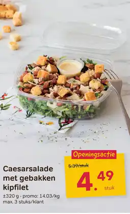 Bon Ap Caesarsalade met gebakken kipfilet aanbieding