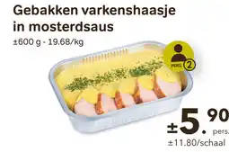 Bon Ap Gebakken varkenshaasje in mosterdsaus aanbieding