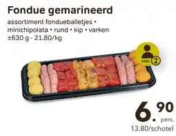 Bon Ap Fondue gemarineerd aanbieding