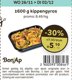 Bon Ap Kippengyros aanbieding