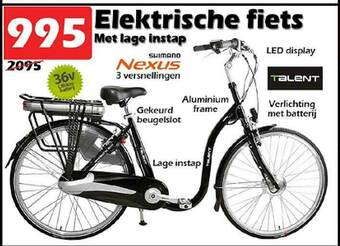 iTEK Elektrische Fiets aanbieding
