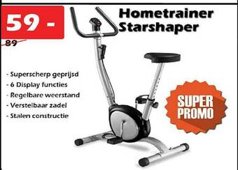 iTEK Hometrainer Starshaper aanbieding