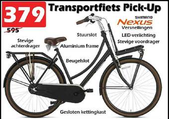 iTEK Transportfiets Pick Up aanbieding