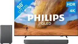 Coolblue Philips 50 PUS7800 QLED 4K (2025) + Philips TAB5309 aanbieding