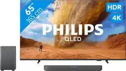 Coolblue Philips 65 PUS7800 QLED 4K (2025) + Philips TAB5309 aanbieding