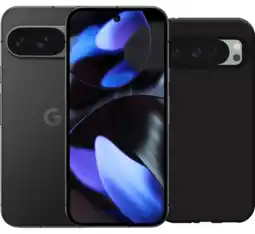 Coolblue Google Pixel 9 256Go Noir 5G + Just in Case Soft Design Back Cover Noir aanbieding