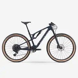 Decathlon XC-mountainbike Race 900 S blauw full carbon frame AXS carbon wielen aanbieding