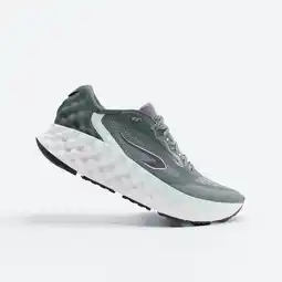 Decathlon Hardloopschoenen voor heren, Kiprun KS900.2 donkergroen lichtblauw aanbieding