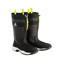 Decathlon Drake zeillaars unisex zwart aanbieding