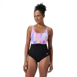 Decathlon Dames zwempak uit 1 stuk Speedo Eco New Contour Eclipse Pr aanbieding