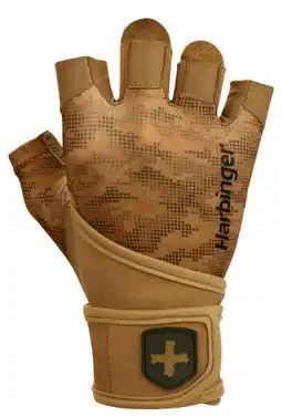Decathlon Harbinger Pro Wristwrap 2.0 Gewichtheffen Handschoenen Unisex Tan Klein aanbieding