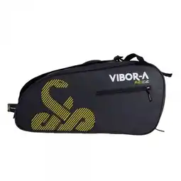 Decathlon padel bag Vibor-a Radical BLACK/YELLOW aanbieding