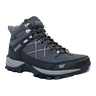 Decathlon Dames Samaris III Wandelschoenen (Seal grijs/paarse salie) aanbieding
