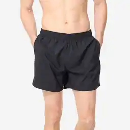 Decathlon Zwemshort voor heren zwart aanbieding