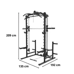 Decathlon WLX-90 Smith Machine & Power Rack - 2090 mm hoog aanbieding
