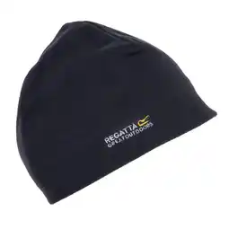 Decathlon Grote buitenshuis Heren Kingsdale Thermische Fleece Beanie Hat (Zwart) aanbieding