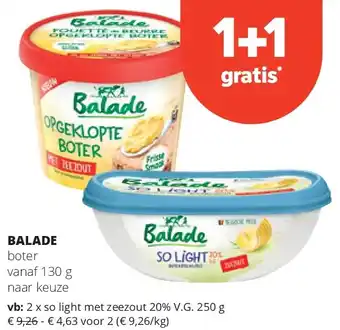 BALADE so light met zeezout 20% V.G. 250 g
