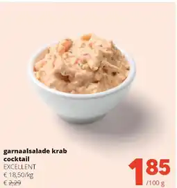 Spar garnaalsalade krab cocktail aanbieding