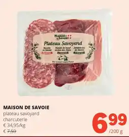 Spar MAISON DE SAVOIE plateau savoyard charcuterie aanbieding