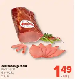 Spar edelbacon gerookt EXCELLENT aanbieding