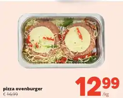 Spar pizza ovenburger aanbieding