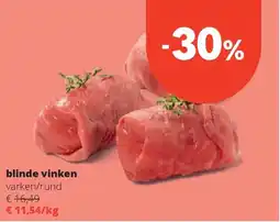 Spar blinde vinken aanbieding
