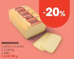 Spar MAREDSOUS aanbieding