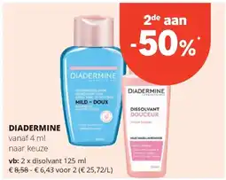 Spar DIADERMINE disolvant 125 ml aanbieding