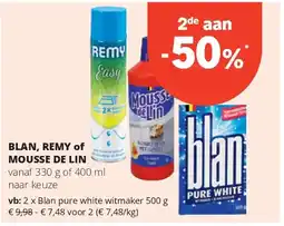 Spar Blan pure white witmaker 500 g aanbieding