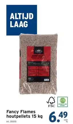 GAMMA Fancy Flames houtpellets 15 kg aanbieding