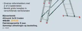 GAMMA Allround 3x10 treden aanbieding