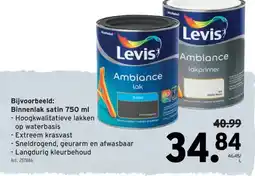 GAMMA Binnenlak satin 750 ml aanbieding