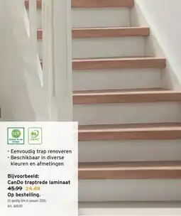GAMMA CanDo traptrede laminaat aanbieding