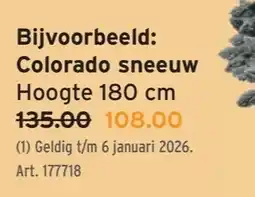 GAMMA Colorado sneeuw Hoogte 180 cm aanbieding