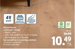 GAMMA Laminaat Village aanbieding