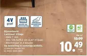 GAMMA Laminaat Village aanbieding