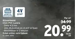 GAMMA Click PVC Lunera aanbieding