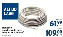 GAMMA Handson voorbedrade buis 16 mm 3x 2,5 mm² aanbieding
