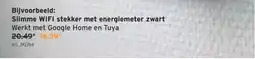 GAMMA Slimme WIFI stekker met energiemeter zwart aanbieding