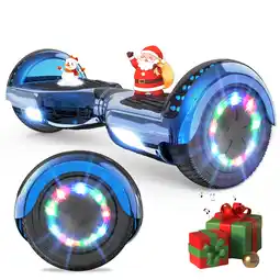 Decathlon Hoverboard 6,5 Inch met Bluetooth en LED-verlichting RCB-WJ1-Blauw aanbieding