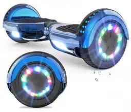Decathlon Hoverboard 6,5 Inch met Bluetooth en LED-verlichting RCB-WJ1-Blauw aanbieding