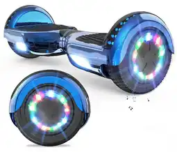 Decathlon Hoverboard 6,5 Inch met Bluetooth en LED-verlichting RCB-WJ1-Blauw aanbieding