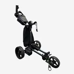 Decathlon Compacte elektrische golftrolley eZendo Brake aanbieding