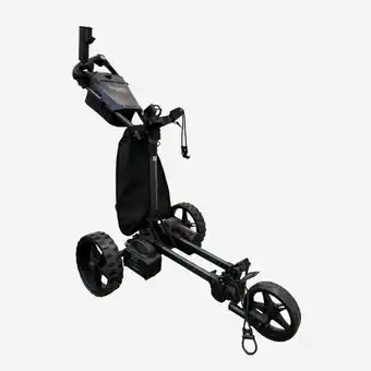 Decathlon Compacte elektrische golftrolley eZendo Brake aanbieding