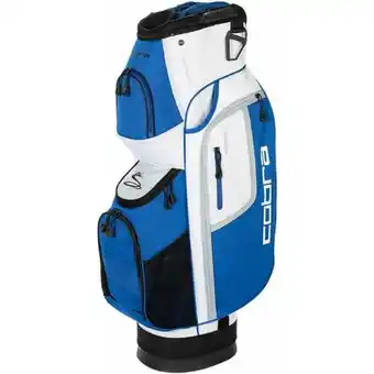 Decathlon Cobra Fly XL Cartbag Blauw/Wit/Zwart aanbieding