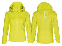 Decathlon Basil Skane Hi-vis Dames Regenjas 10.000 WP aanbieding