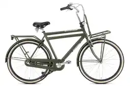 Decathlon Popal Cargo Aluminium N3 Transportfiets - Stadsfiets - Heren - Leger Groen aanbieding