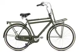 Decathlon Popal Cargo Aluminium N3 Transportfiets - Stadsfiets - Heren - Leger Groen aanbieding