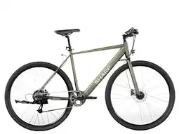 Decathlon Sharp Grenoble GS03EG e-bike 7.8 Ah 7 sp olijfgroen aanbieding